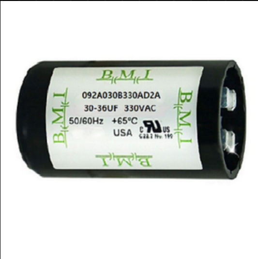 Motor Start Capacitor 30-36UF 330 VAC, BMI