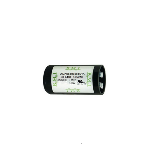Motor Start Capacitor 53-64UF 165 VAC, BMI