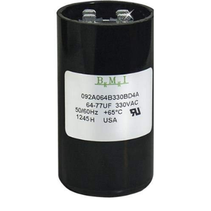 Motor Starting Capacitor 64-77UF 330 VAC, BMI
