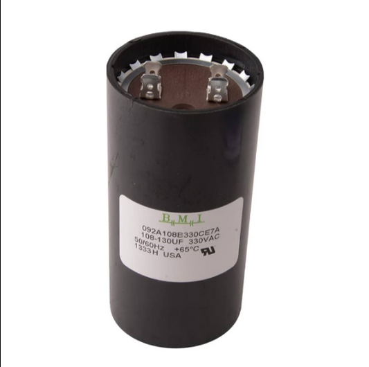 Motor Starting Capacitor 108-130 UF 330 VAC, BMI