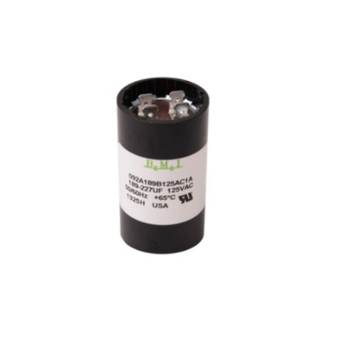 Motor Starting Capacito 189-227UF 125 VAC, BMI