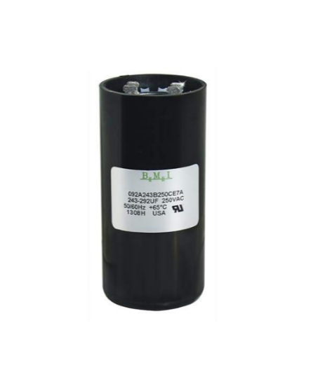Motor Starting Capacitor 243-292UF 250 VAC, BMI