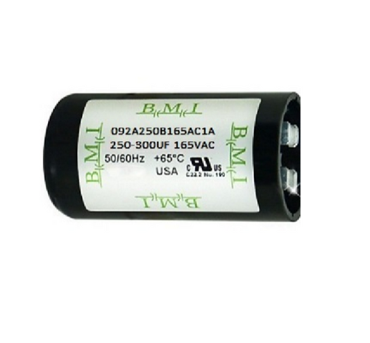 Motor Starting Capacitor 250-300UF 165 VAC, BMI
