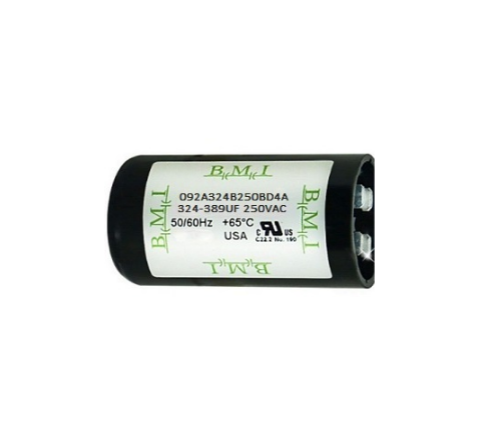 Motor Starting Capacitor 324-389UF 250 VAC, BMI