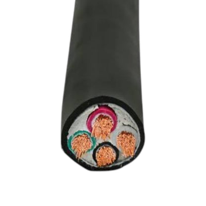 Philflex Royal Cord 5.5mm2/4C Core 600V AWG 10/4C Power Cable Perma Cord (75mtrs/Roll)