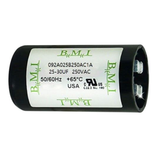 BMI Motor Starting Capacitor 25-30UF 250V AC, Capacitor 25-30uF 250V