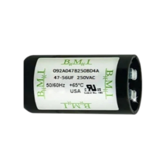 BMI Motor Starting Capacitor 47-56UF 250V AC, Capacitor 47-56MFD 250V