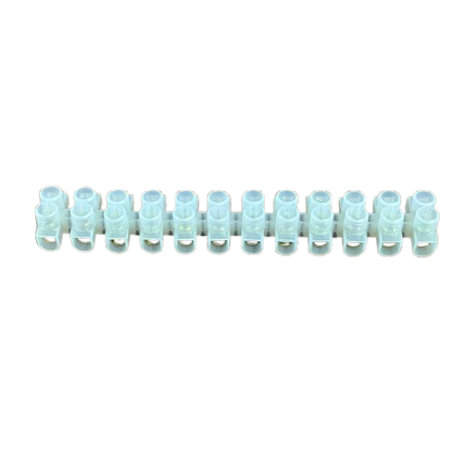 20A 12 Pairs PVC Terminal Block for secure electrical wiring connections