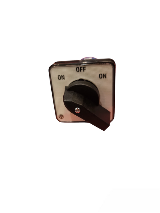 Auspicious 20A 3 pole cam switch with on off on positions for power control