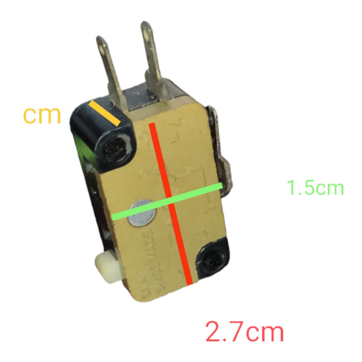 Mitac Microswitch 1NO 1NC 6A 250V