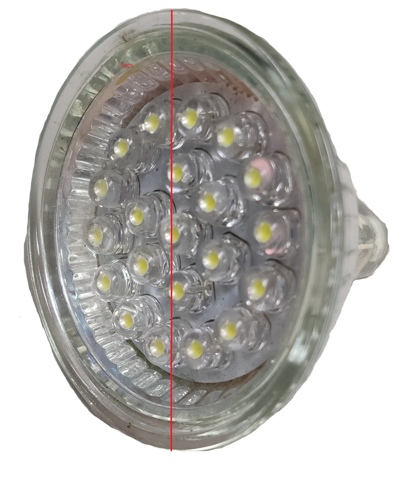 Denko LED MR-16 1W 220V Daylight,6500K (21LEDS)