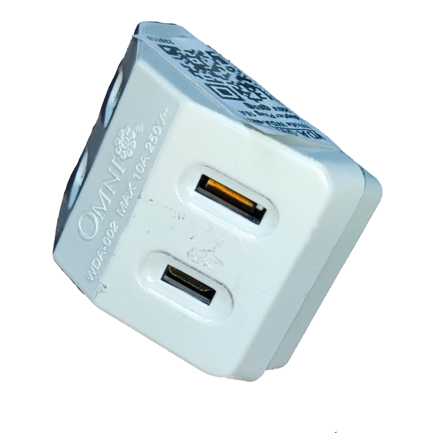 Omni Octopus Plug 1-2 Gang Adaptor Plug 10A 250V WDA-002