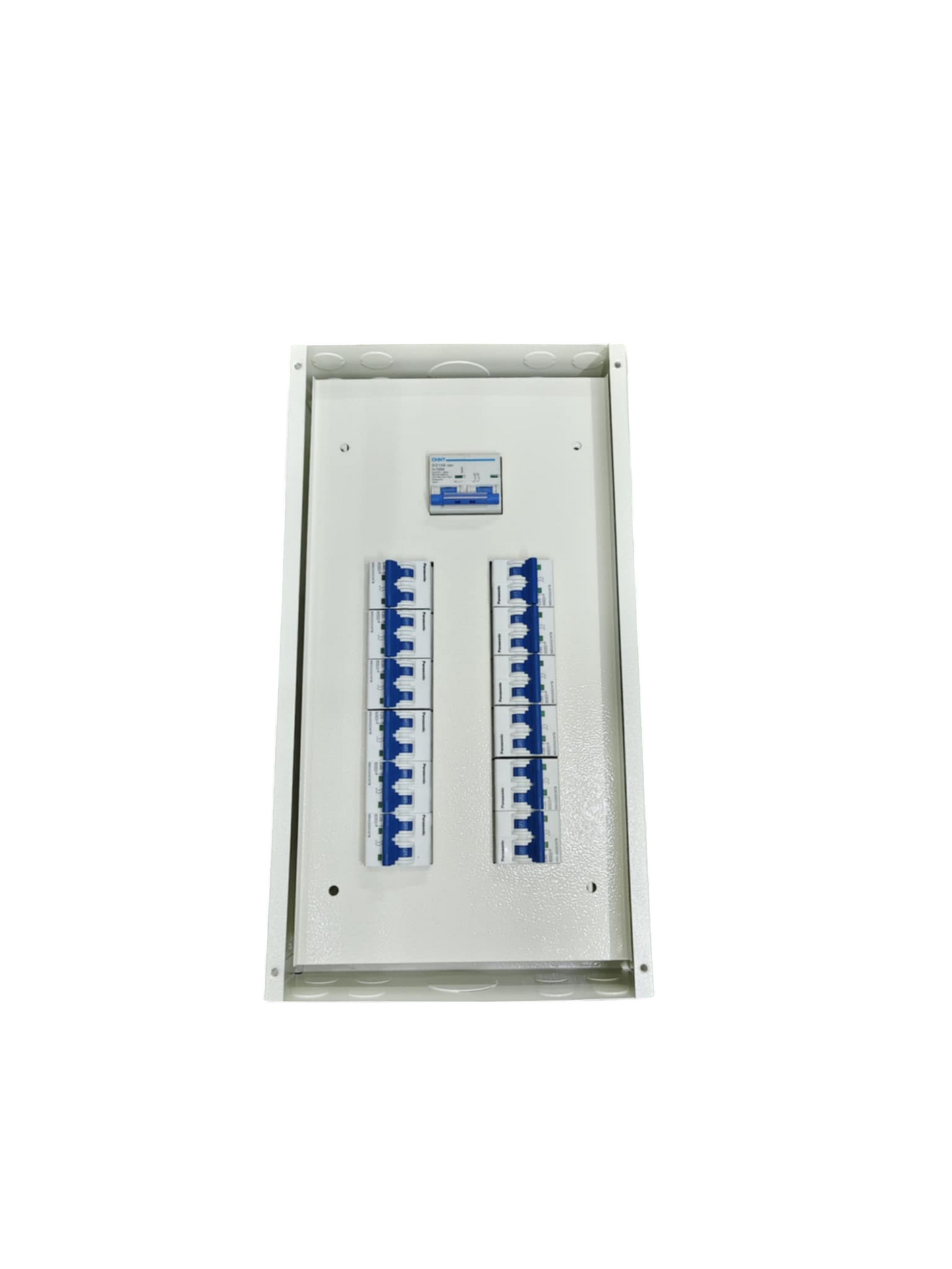 Panel Board 125A 2Pole Main Chint Miniature Circuit Breaker Metal with 12 Branches 2 Pole (Panasonic)