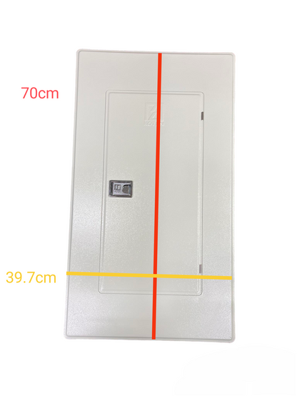 Koten GE 225A 2 pole panel board 8 Branches in white with a sleek design for electrical management