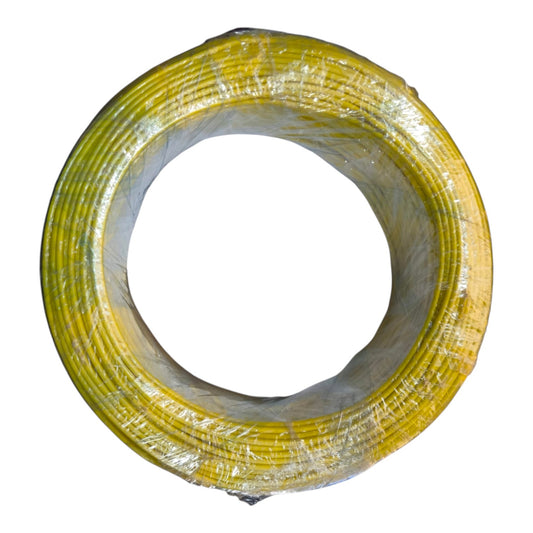 Philflex TF Wire AWG 22 Stranded 0.30mm (Hook Up Wire/ Thermoplastic Fixture Wire) Yellow