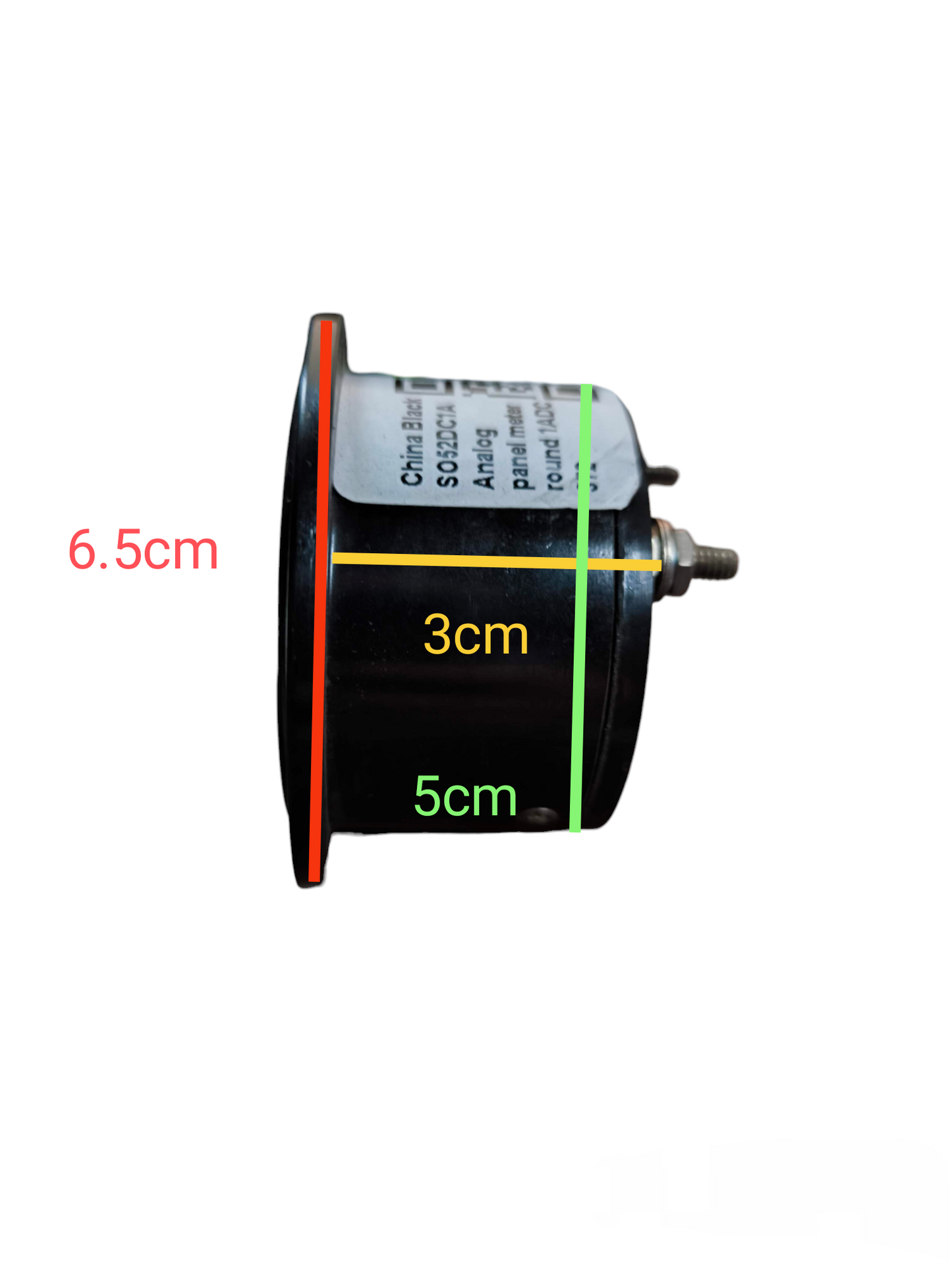 Denko 1A DC Panel Meter SO-52