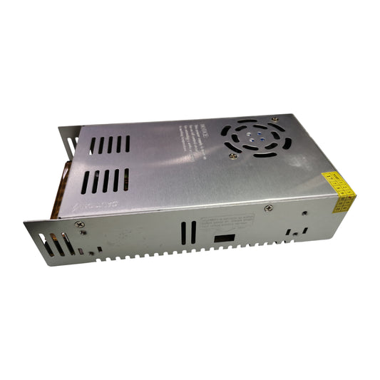 ZwitseRise 24V 15A regulated power supply with a metal casing for reliable performance