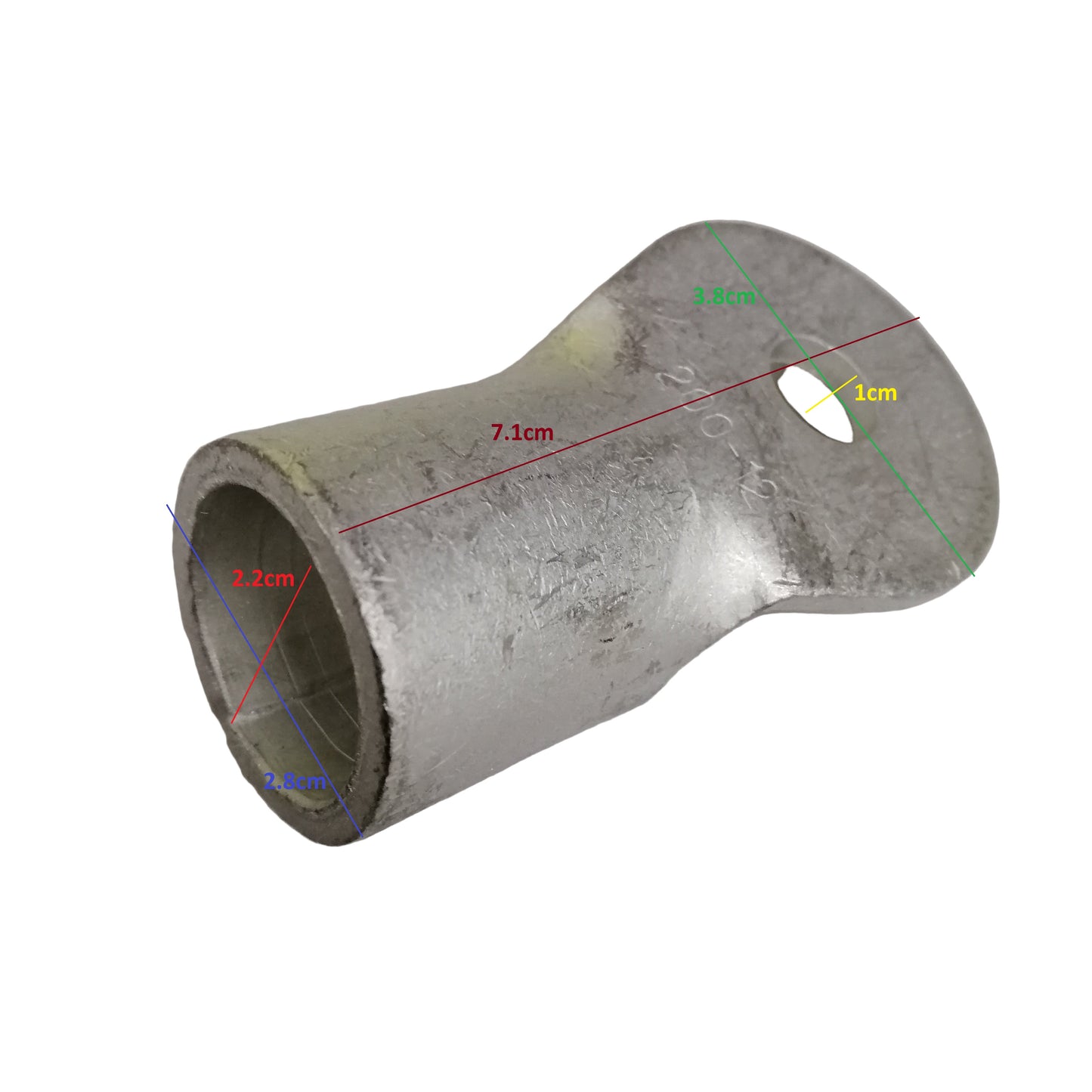 Local Short Barrel 1 Hole Terminal Lugs for 250mm² Wire size 12mm stud size