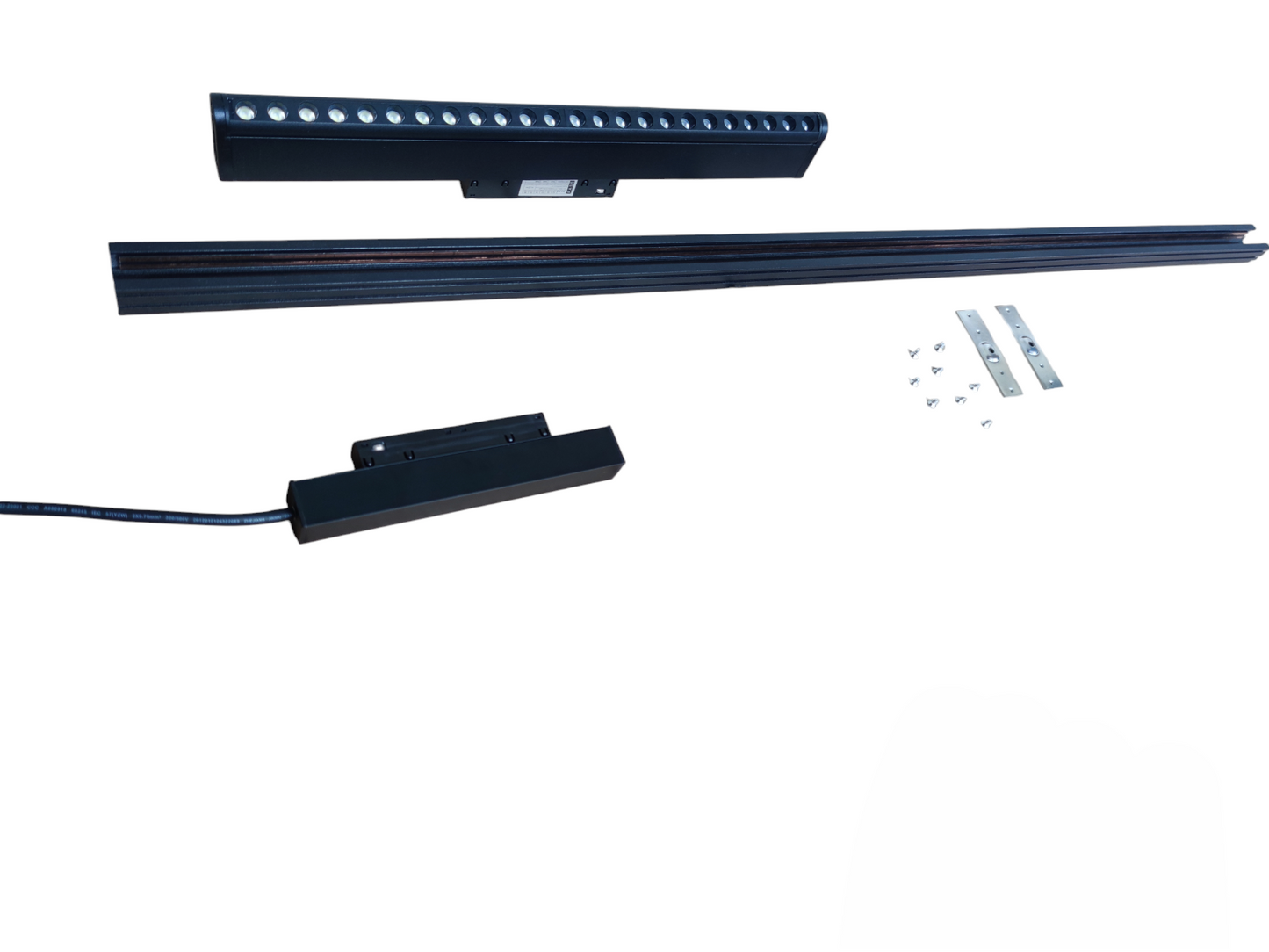 ILLUMIQ TERRA Magnetic Track Light 1 Meter 26mm with 1pc 24W LED Rotary Grille Track Light 220V Daylight 6500K