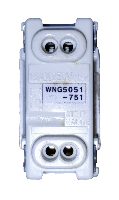 Panasonic 1 Way Illuminated Appellation Switch Device Classic, 1 Way Illuminated Switch Switch "B" Single Pole Device Classic Series 16A 250V