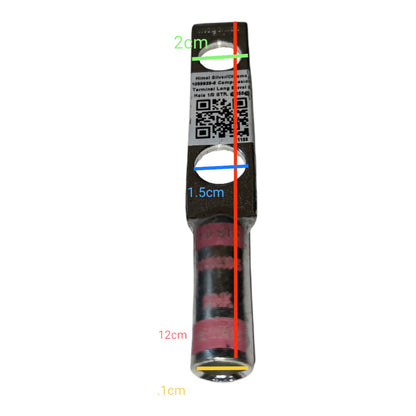 Utilux Terminal Lugs Long Barrel 2 Holes AWG 1/0 or 50mm Wire 14mm Stud 1099939-5 Ring Compression or Crimp Type