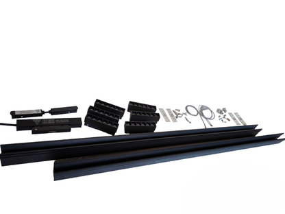 ILLUMIQ TERRA Magnetic Track Light 2 Meters 50mm with 6 pcs 6W Grille Track Light Warm White 3000K and Power Supply 100W 220V