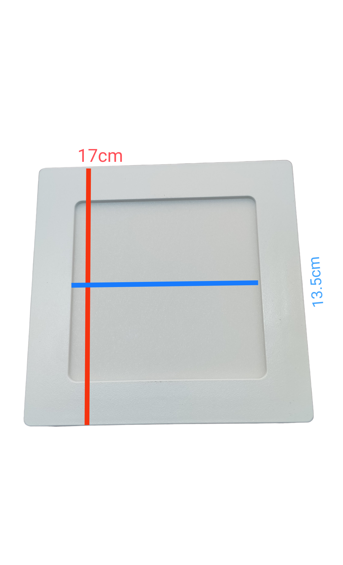 Ecolum 12W 6" Surface Downlight Square Daylight 220V 170mm Surface Downlight 220V 12W 220V Surface Downlight 6500k