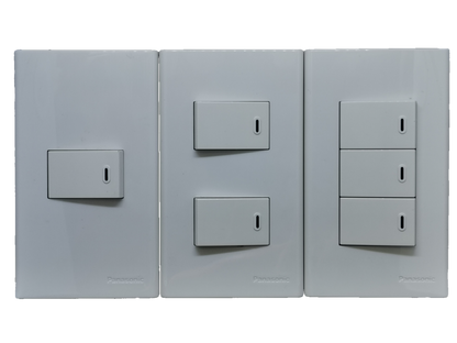 Panasonic 1 Gang Switch Wide Series 15A 220V