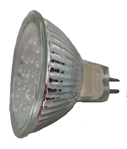 Denko LED MR-16 1W 220V Warm White, (21LEDS)