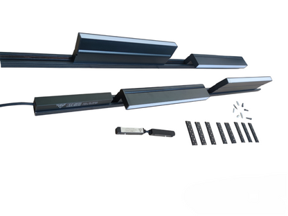 Magnetic Track Light 2 Meters 26mm with 4pcs 18W LED Foldable Flood Track Light 220V Daylight 6500K ( ILLUMIQ TERRA)