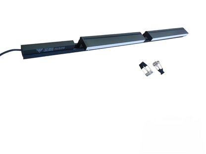 Magnetic Track Light 1 Meter 26mm with 2pcs 18W LED Foldable Flood Track Light 220V Daylight 6500K ( ILLUMIQ TERRA)