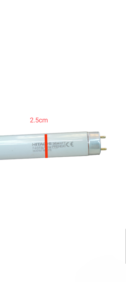 Hitachi 36W T-8 Fluorescent Tube Warm White 3000K