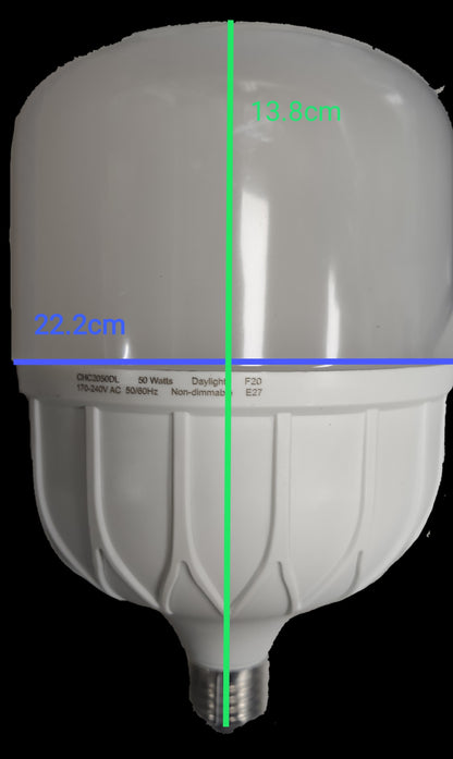 Ecolum 50W LED Capsule E27 220V Daylight 50W LED Bulb
