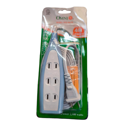 Omni 4 Gang Extension Outlet 10A 220V WEE-004