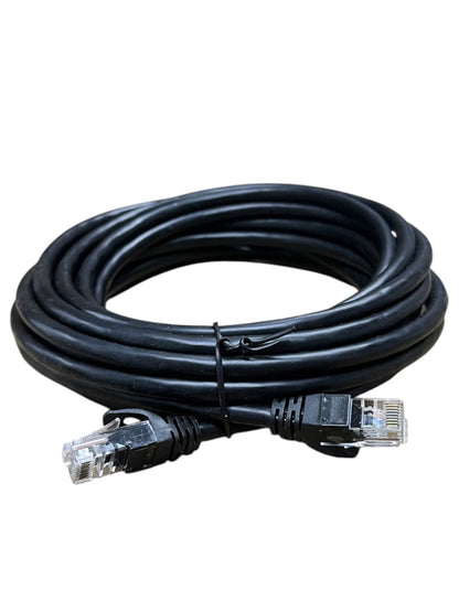 Grippes Cat 6 UTP Patch Cord Cable 24AWG 4Pairs 5meters Black