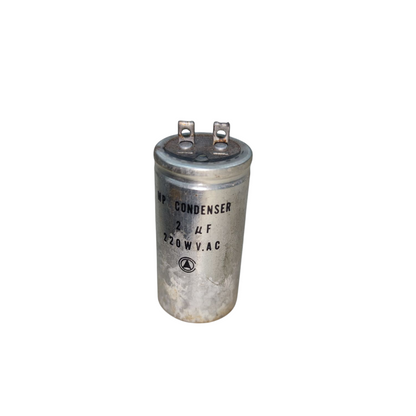 MP 2uF 250V motor running capacitor designed for reliable operation in electrical circuits