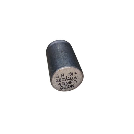 Metal cylindrical 2uF 250V capacitor electrical component from China for circuitry use