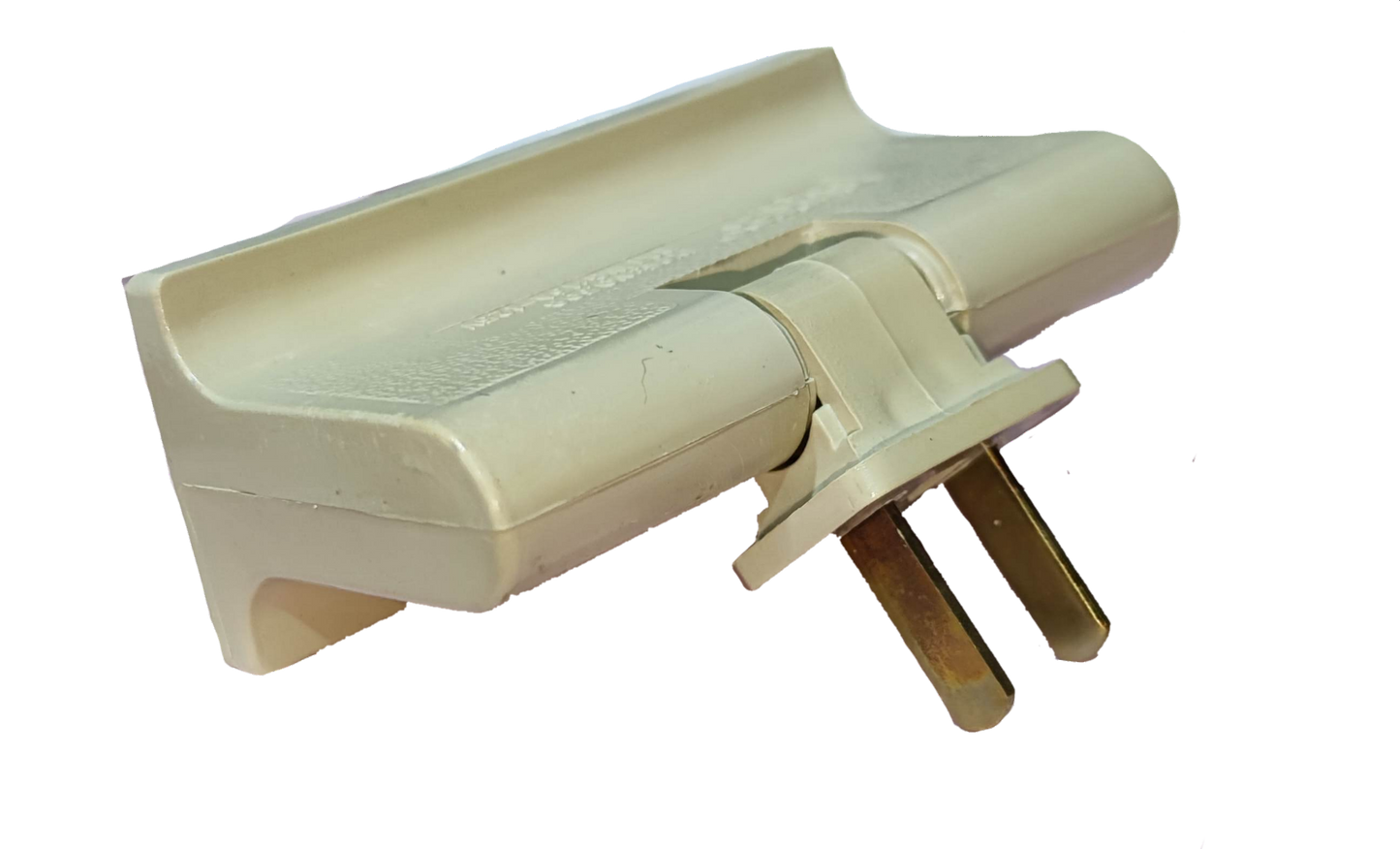 Surer 3 Gang Outlet Tap 15A 125V white electrical adapter with three outlets and plug