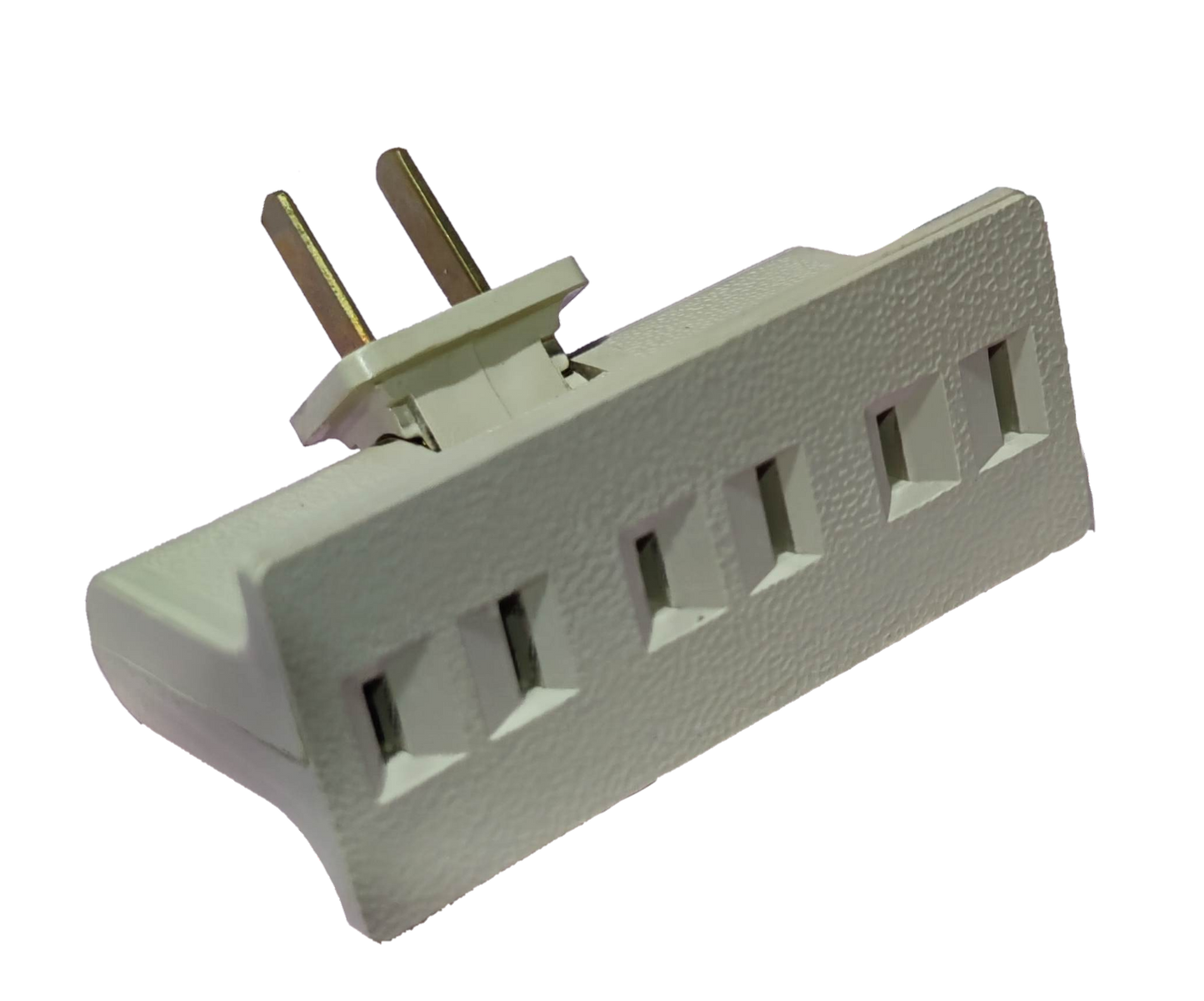 Surer 3 Gang Outlet Tap 15A 125V white adapter with three outlets for multiple device connections