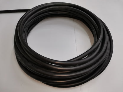 Phelps Dodge 3 meter 2.0mm 2 core royal cord black electrical wire coil