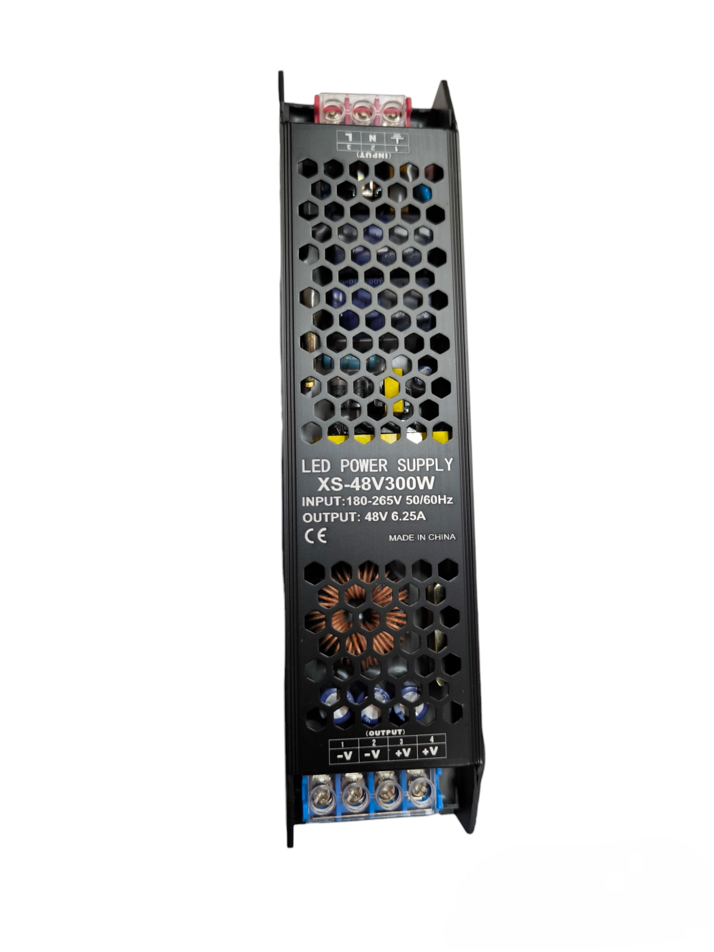 ILLUMIQ TERRA 300W LED track light power supply 48V with durable casing and multiple output terminals