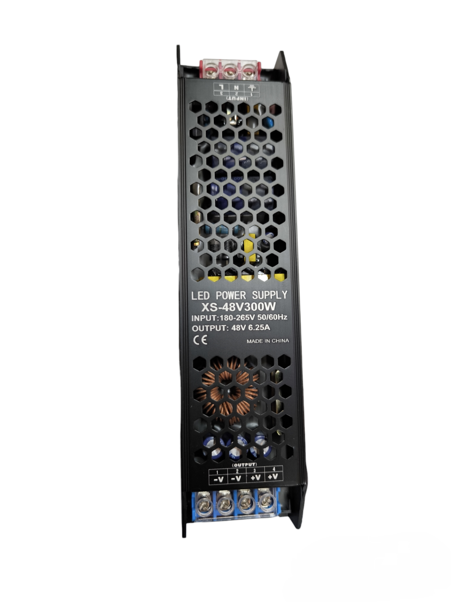 ILLUMIQ TERRA 300W LED track light power supply 48V with durable casing and multiple output terminals