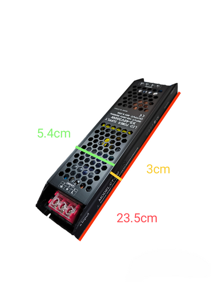 ILLUMIQ TERRA 300W LED track light power supply 48V with compact dimensions for efficient lighting