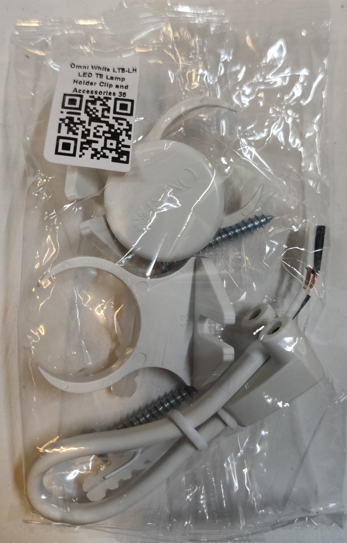 Omni LED T-8 Fluorescent Tube Accessories Holder Clip