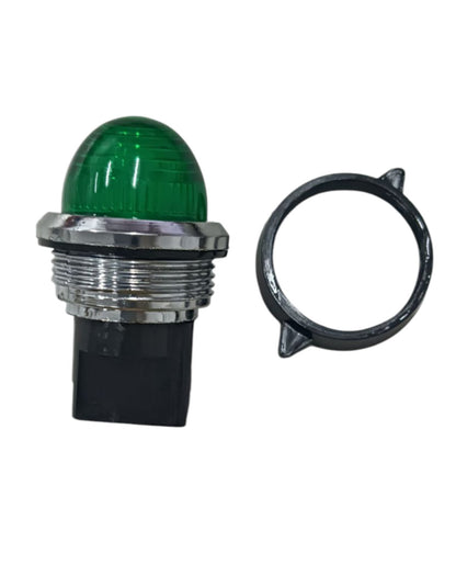 Auspicious 30mm pilot lamp 220V green indicator light for work and safety applications