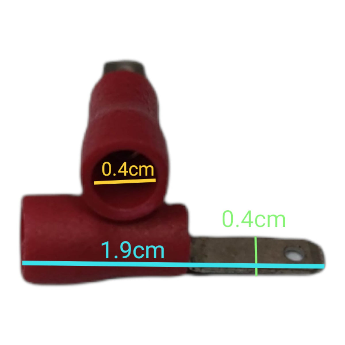 Local Terminal Lugs Connector Type for 2.0mm Wire 6mm with Insulation Head Male and Female, Spade Connector 6mm Male and Female, Terminal Spade Connector, Spade Terminal