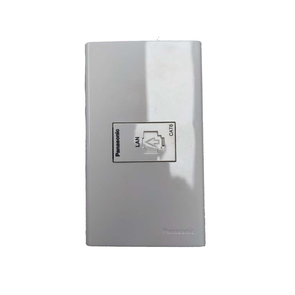 1 Gang CAT6 Data Outlet with Plate, 1 Gang CAT 6 Data Outlet with Plat ...