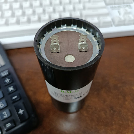 BMI Motor Starting Capacitor 161-193UF 330V AC, Capacitor 161-193MFD