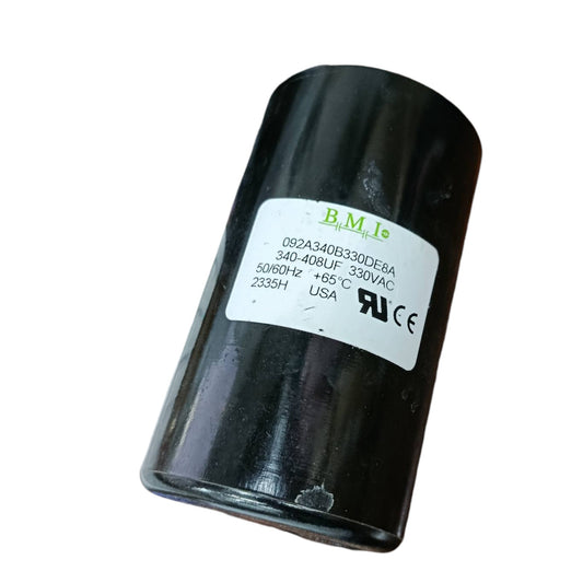 BMI Motor Starting Capacitor 340-408UF 330V AC, Capacitor 340-408MFD