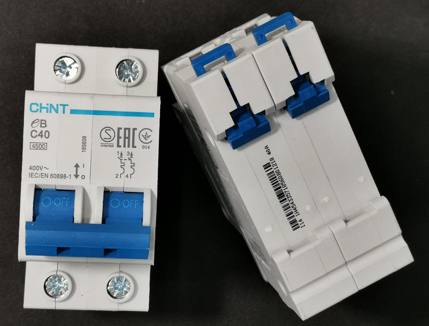 Chint 40A 2Pole 4.5KAIC 220V Miniature Circuit Breaker MCB